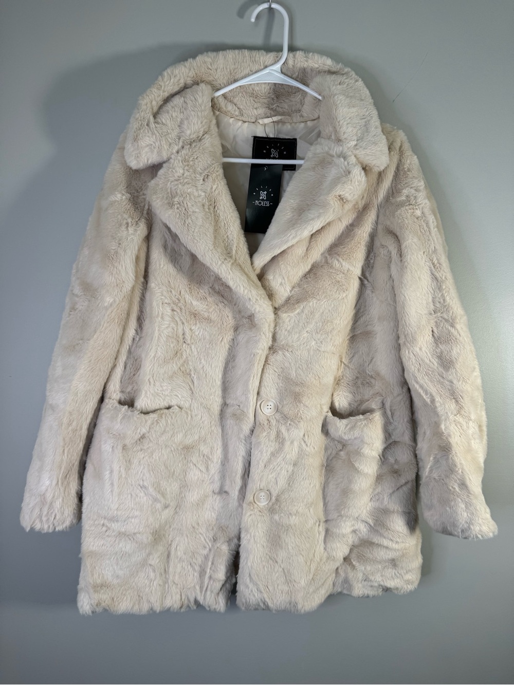 Relish Noless Faux Fur Coat Women's XS